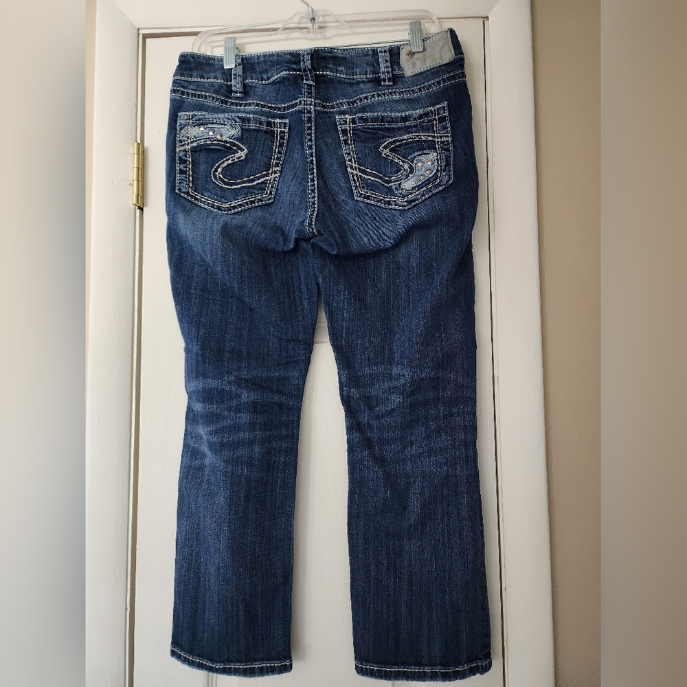Silver Capris